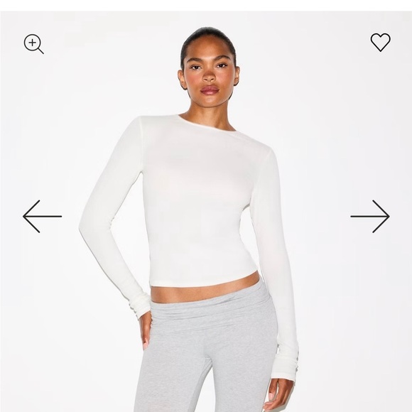 Garage Tops - Garage White Long Sleeve Top